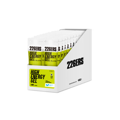 BOX - 24 HIGH ENERGY GEL 76g - Lima